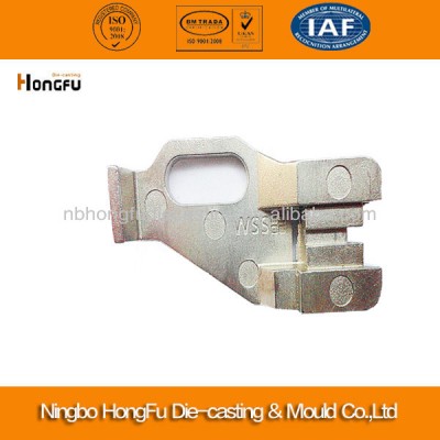 OEM die casting zinc latch in nickle plated